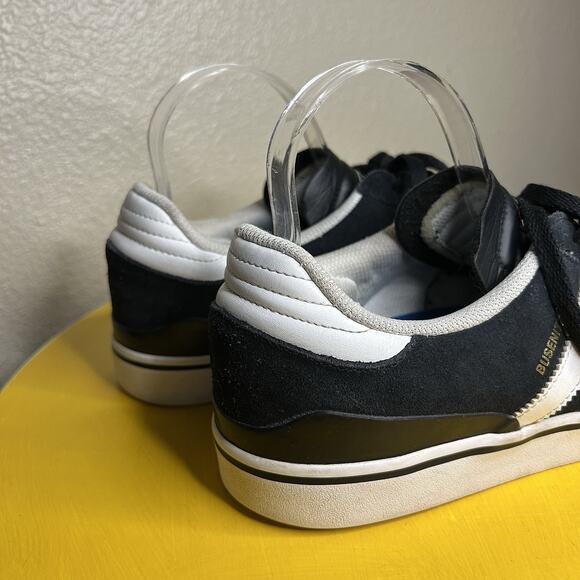 Adidas Busenitz Vulc Black Athletic Running Sneakers Shoes Trainers Men’s 11.5 - Picture 3 of 15